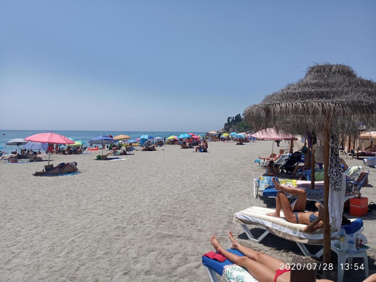 1ª Linea De Playa De Burriana , Terraza Grande Al Mar Appartement Nerja